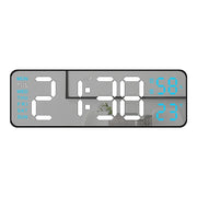 Horloge Murale LED Moderne – Réveil Numérique 12/24H